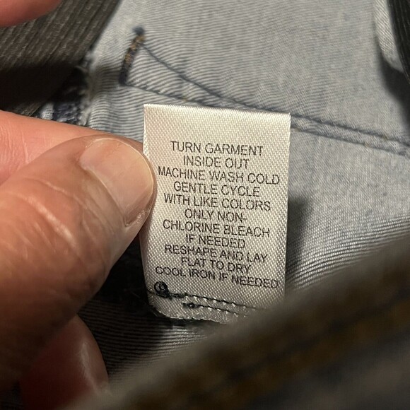 Coco + Carmen OMG Distressed Skinny Ankle Jeans Light Wash Pull On Pants Sz S - Picture 8 of 11